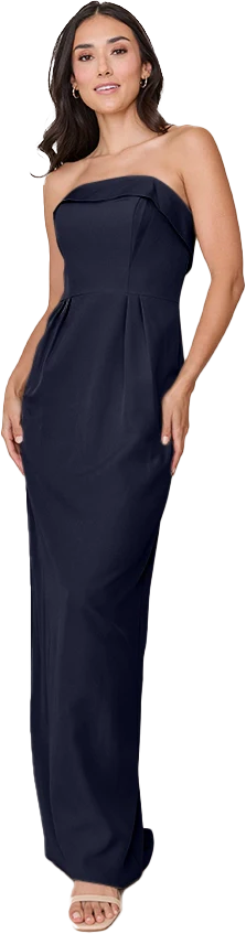 Caroline Crepe Dress | Made To Order - Image 165