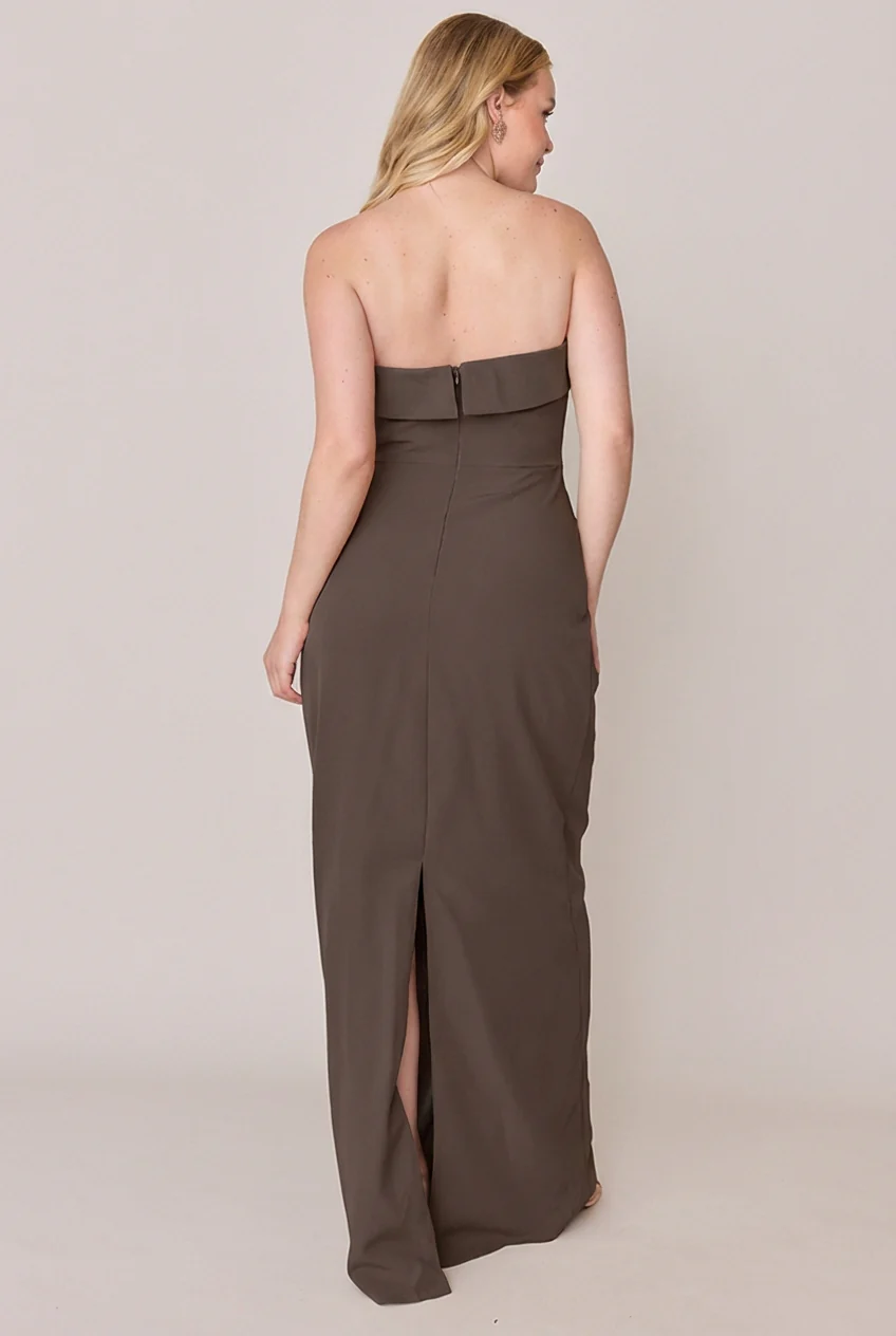 Caroline Crepe Dress | Made To Order - Image 187