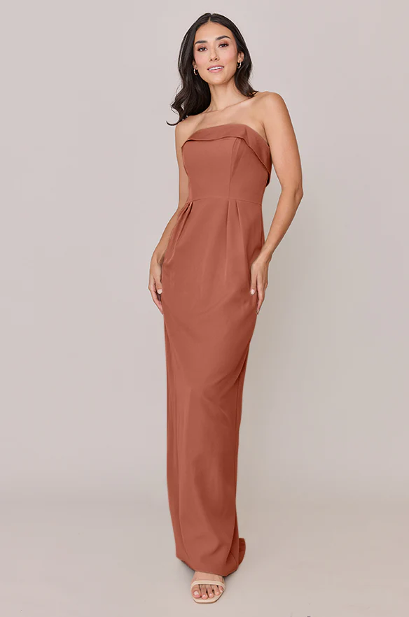 Caroline Crepe Dress | Made To Order - Image 19
