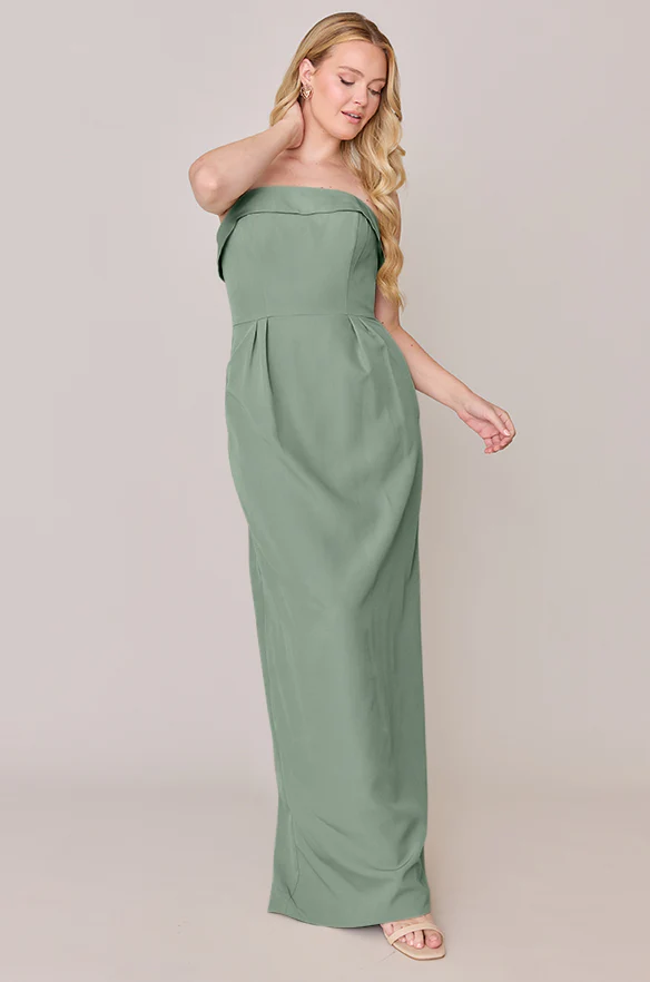Caroline Crepe Dress | Made To Order - Image 85