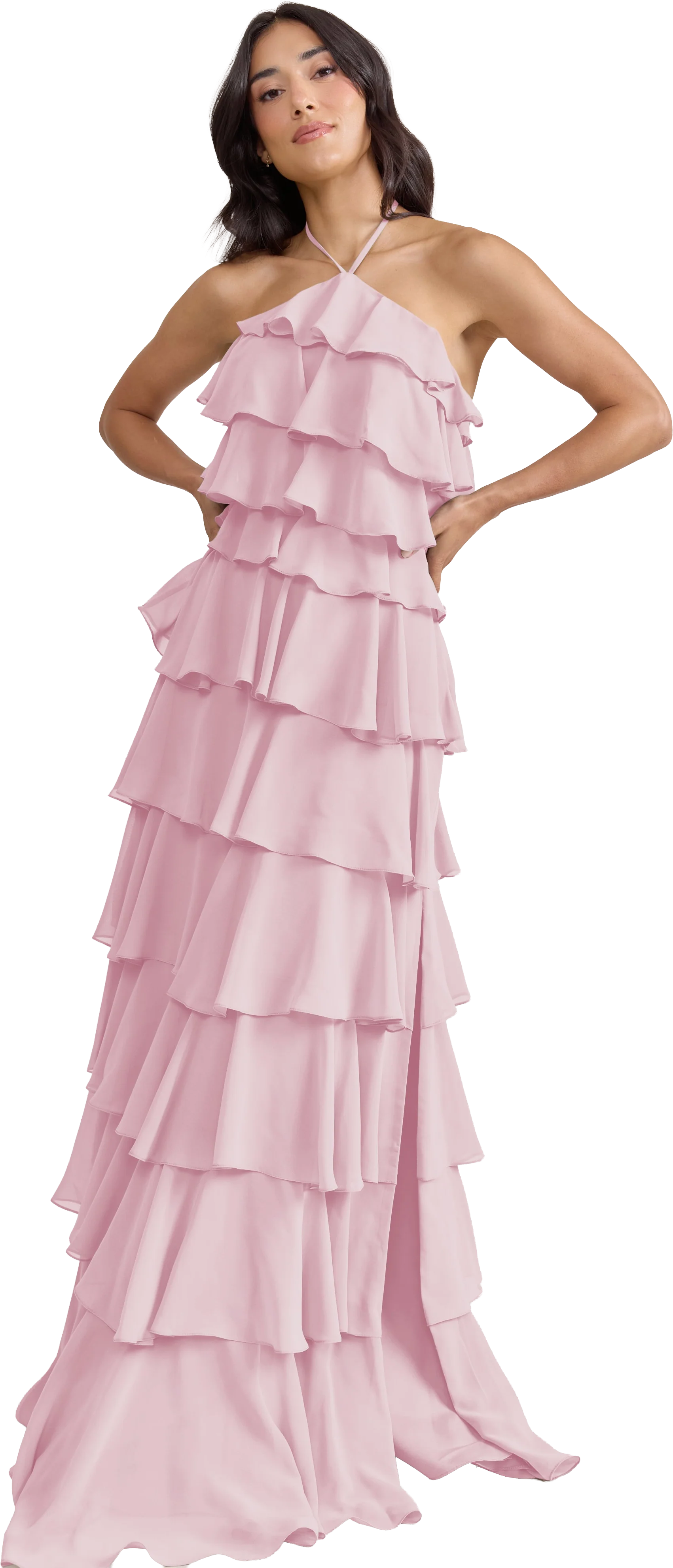 Carrie Chiffon Dress | Made To Order - Image 134