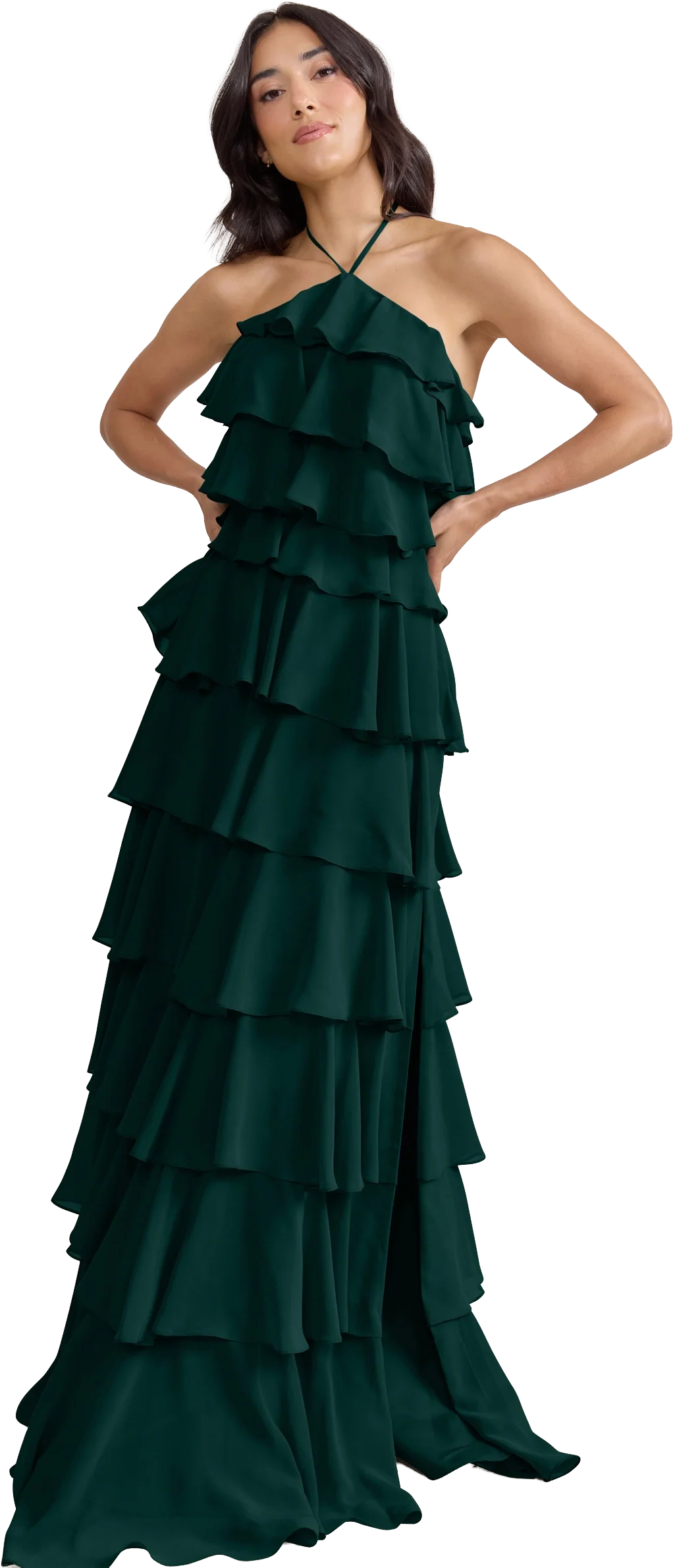 Carrie Chiffon Dress | Made To Order - Image 135