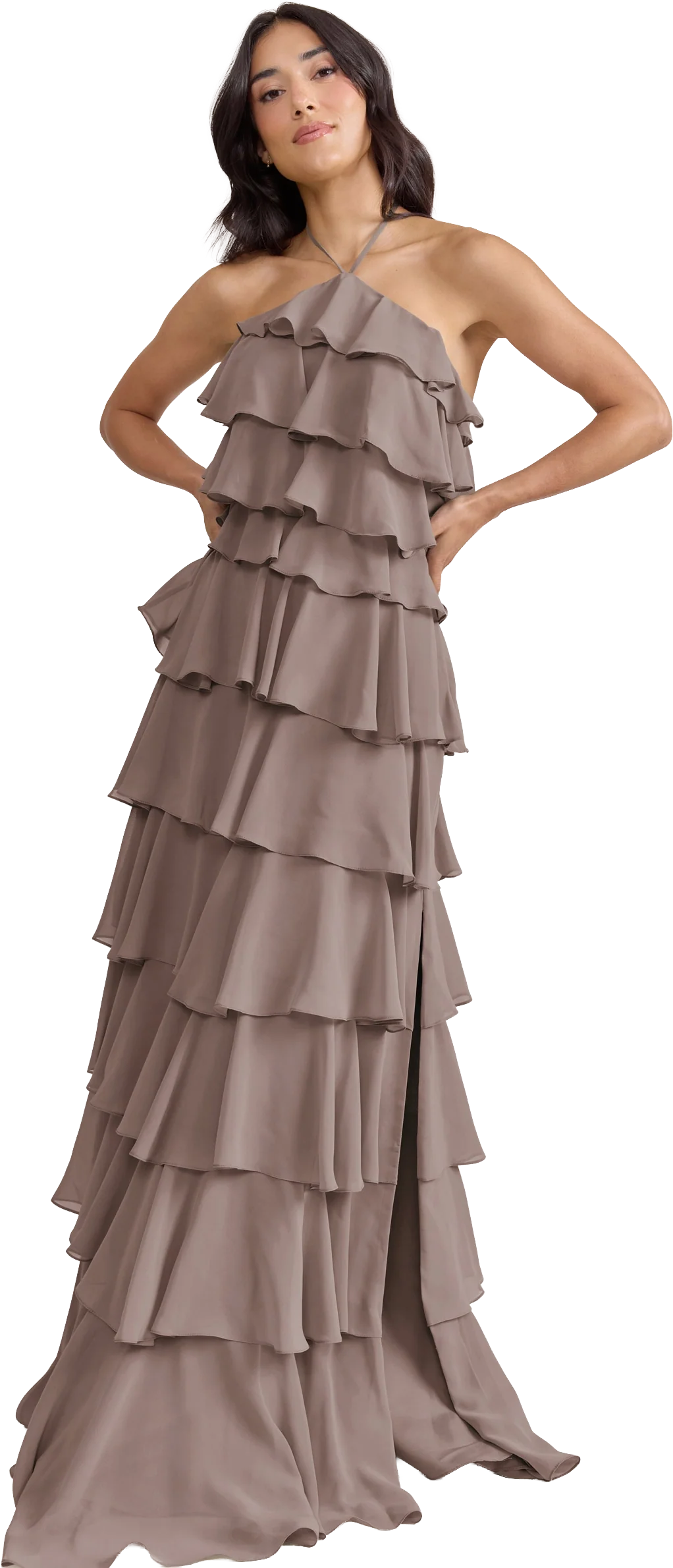 Carrie Chiffon Dress | Made To Order - Image 137