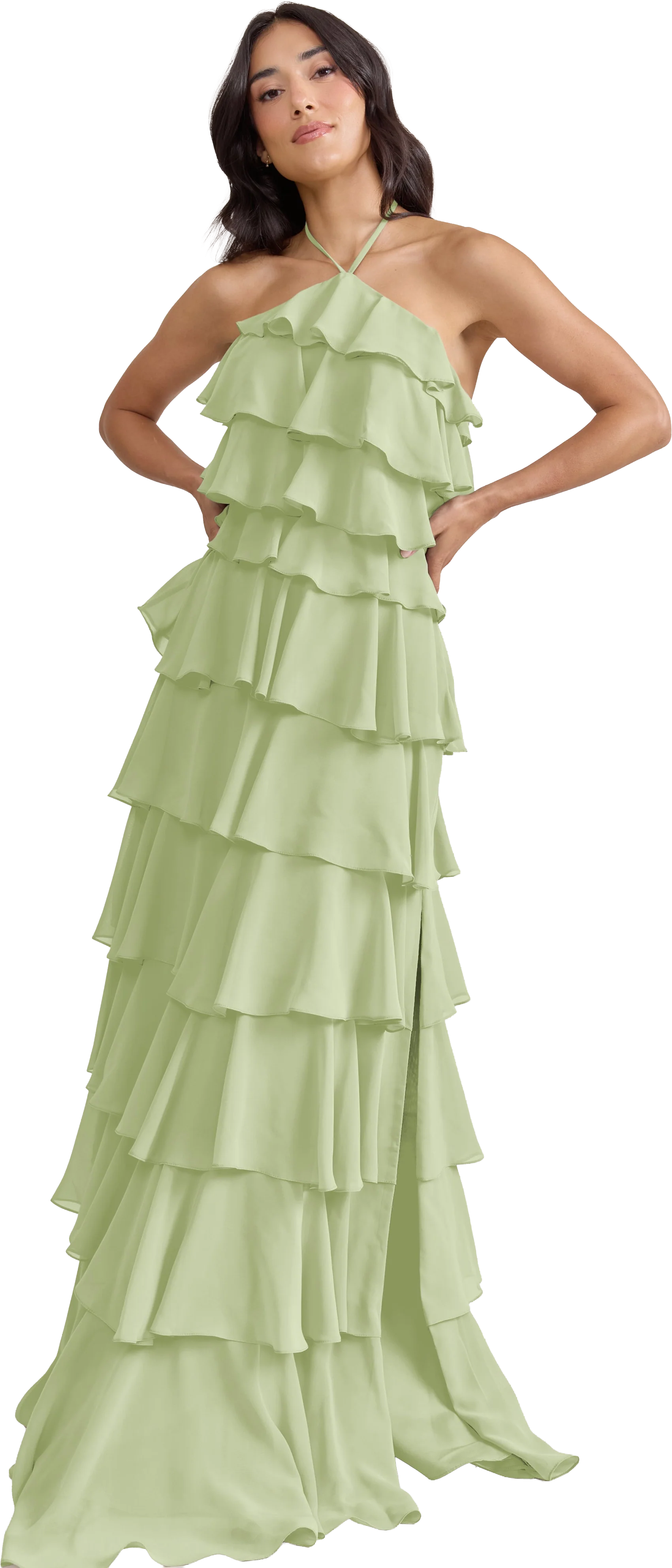 Carrie Chiffon Dress | Made To Order - Image 138