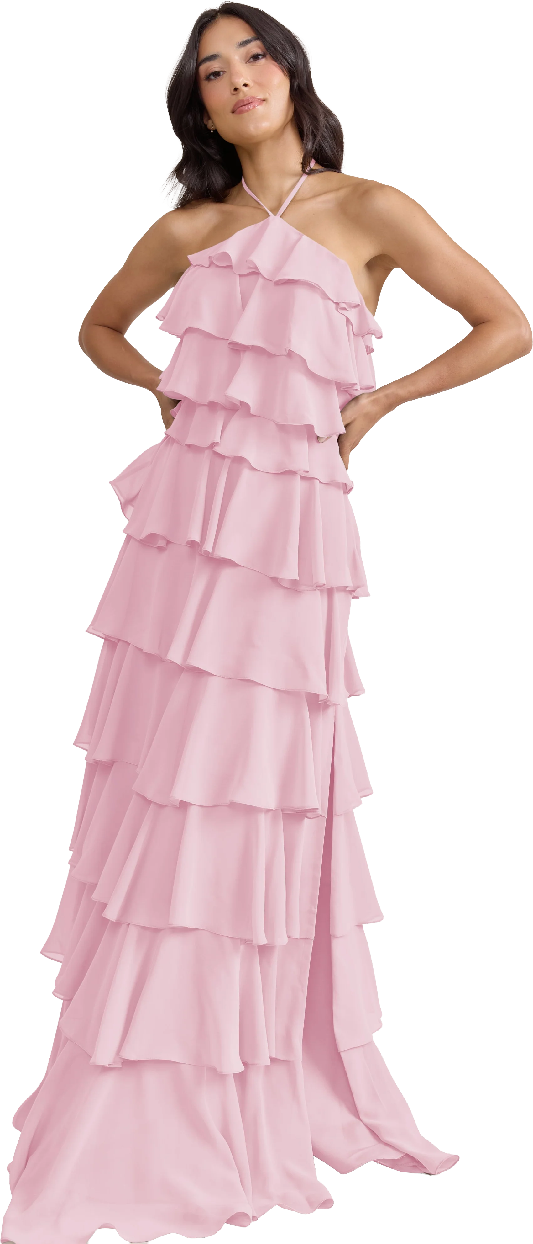 Carrie Chiffon Dress | Made To Order - Image 140