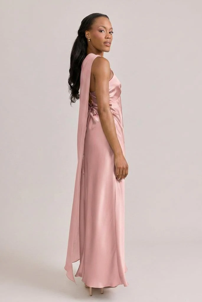 Chiffon Asymmetrical Shawl | Made To Order - Image 11