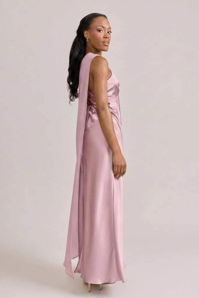 Chiffon Asymmetrical Shawl | Made To Order - Image 63