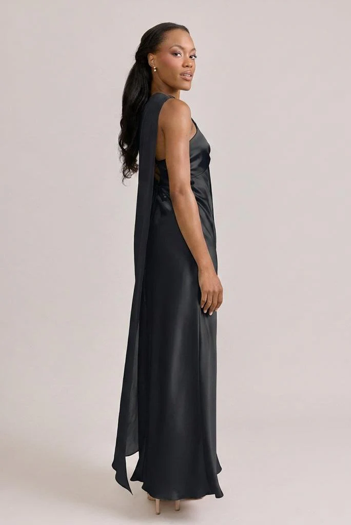 Chiffon Asymmetrical Shawl | Made To Order - Image 7