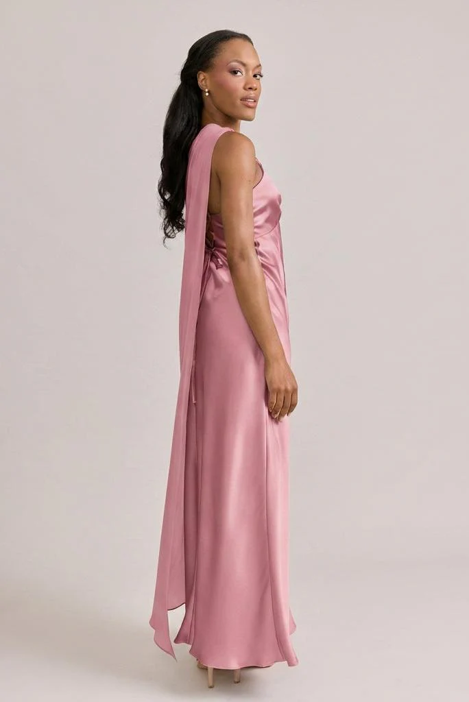 Chiffon Asymmetrical Shawl | Made To Order - Image 70