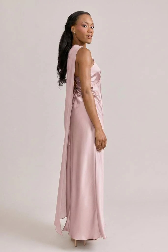 Chiffon Asymmetrical Shawl | Made To Order - Image 9
