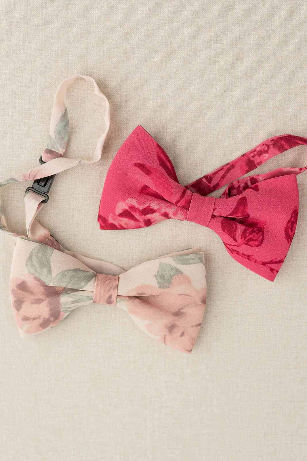 Chiffon Floral Print Bowtie | Made To Order - Image 3