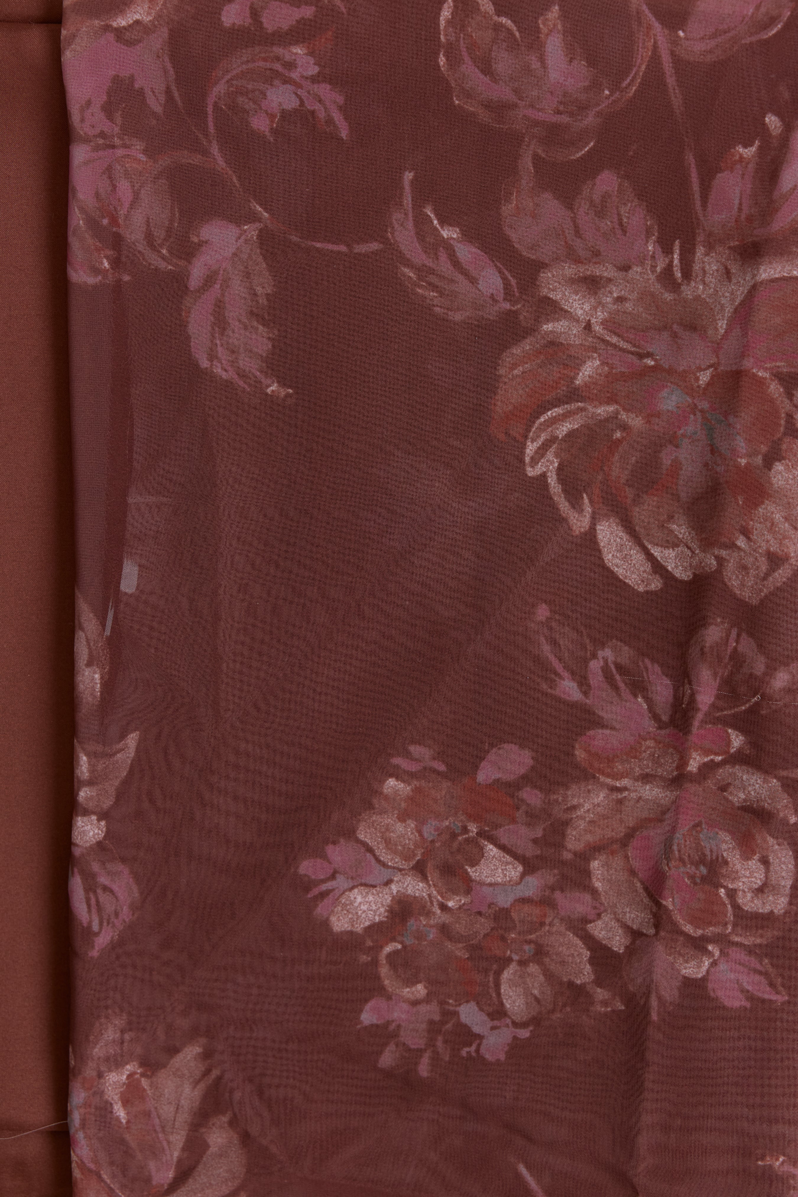 Chiffon Floral Print Fabric By Yard | Made To Order - Image 37