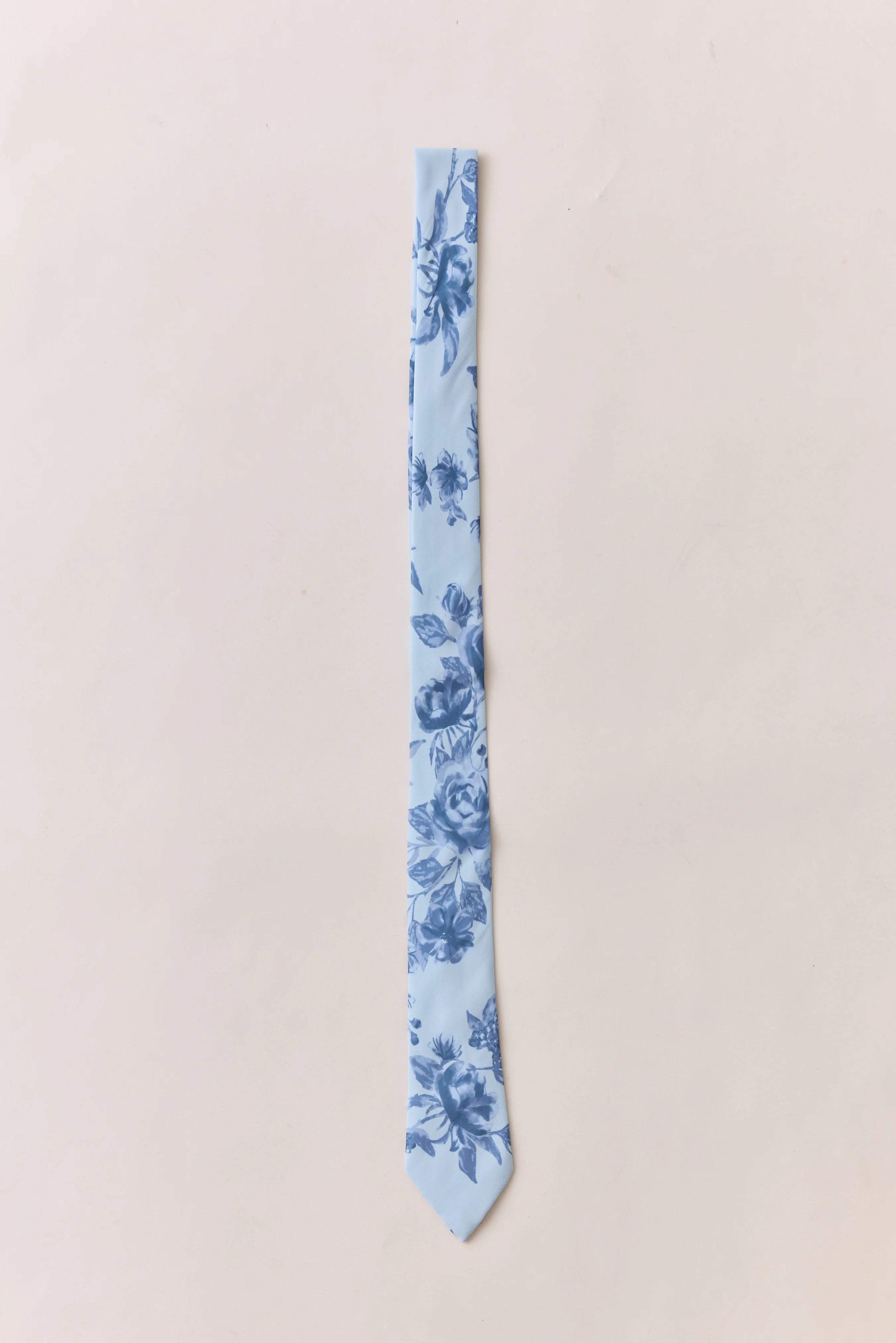 Chiffon Floral Print Tie | Made To Order - Image 25