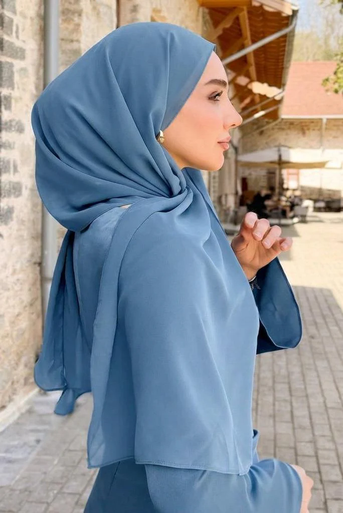 Chiffon Mini Hijab | Made To Order - Image 16