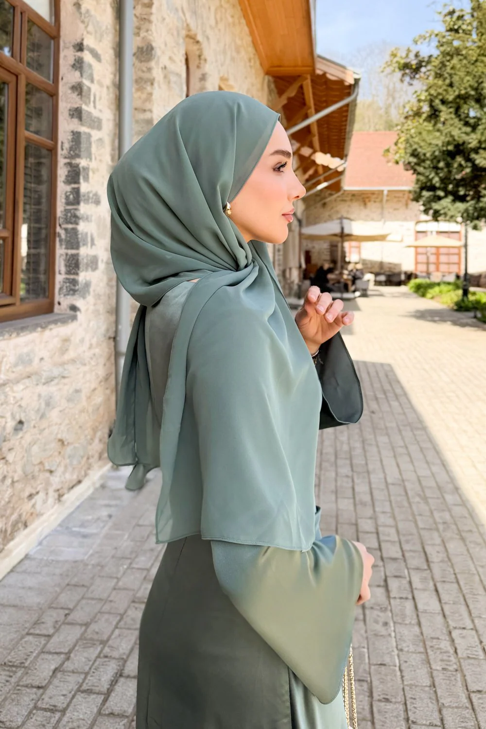Chiffon Mini Hijab | Made To Order - Image 35