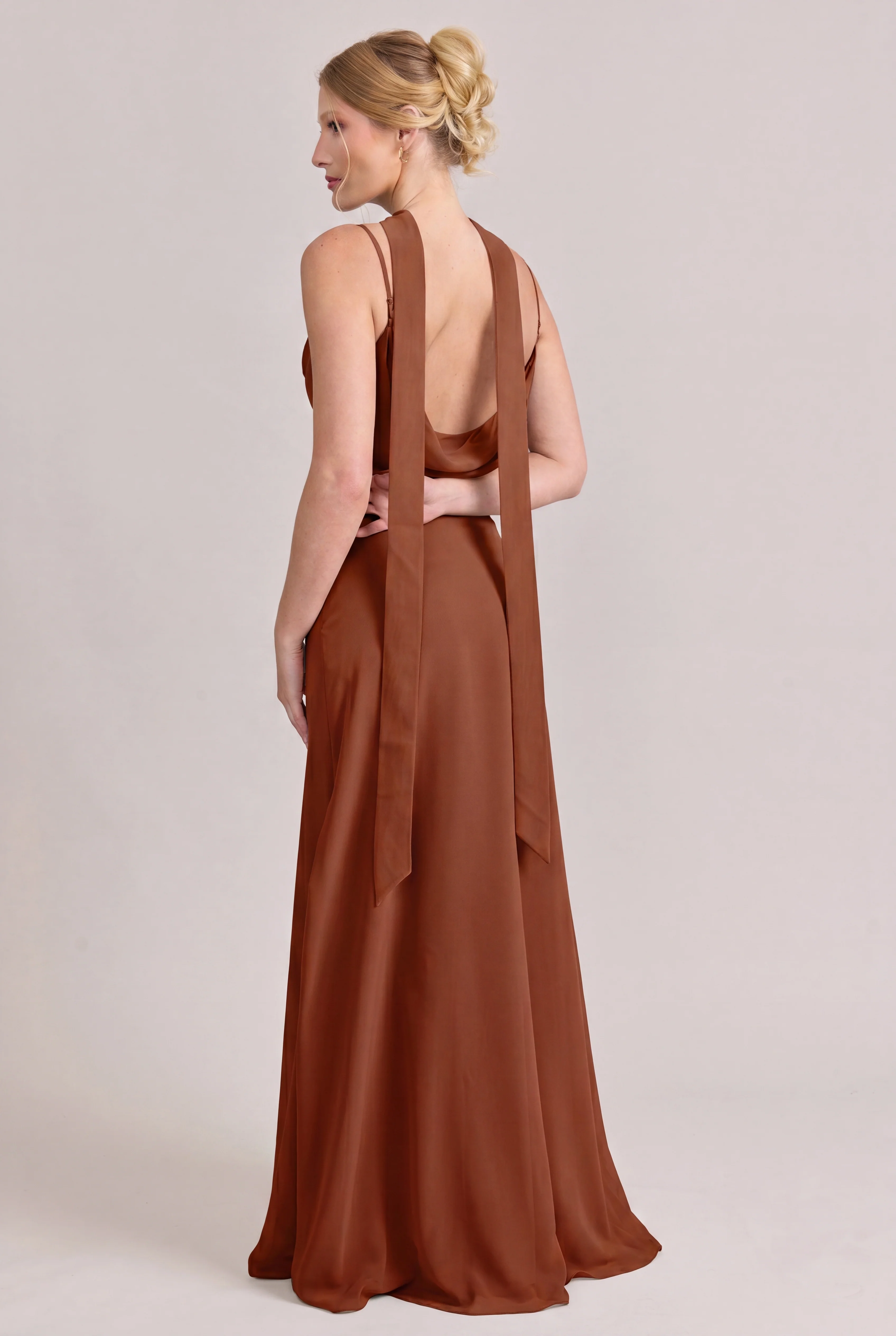 Chiffon Skinny Scarf | Made To Order - Image 102