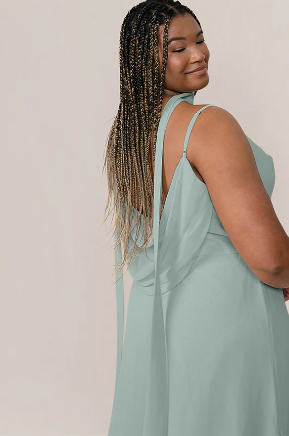 Chiffon Skinny Scarf | Made To Order - Image 13