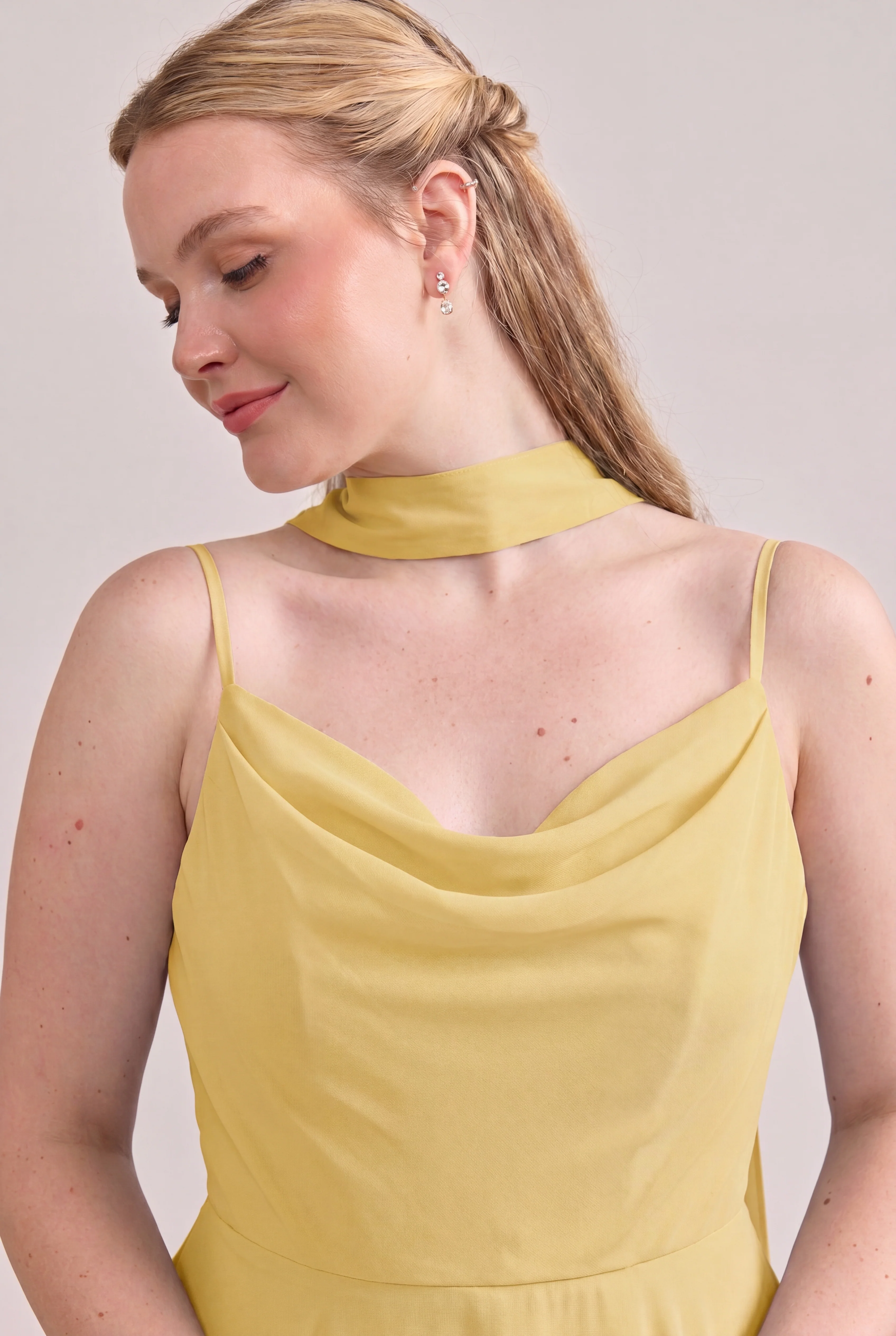 Chiffon Skinny Scarf | Made To Order - Image 135