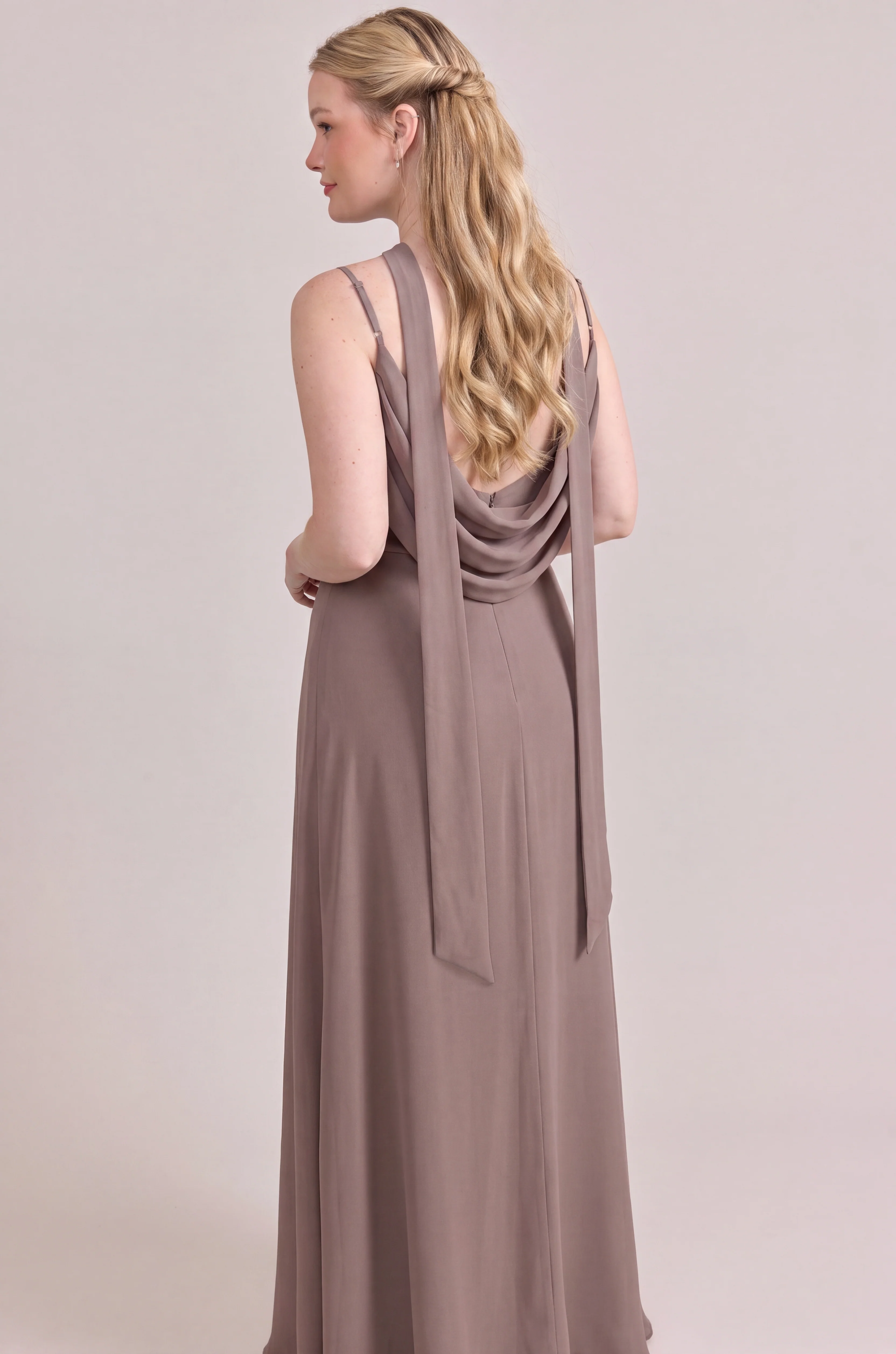 Chiffon Skinny Scarf | Made To Order - Image 140