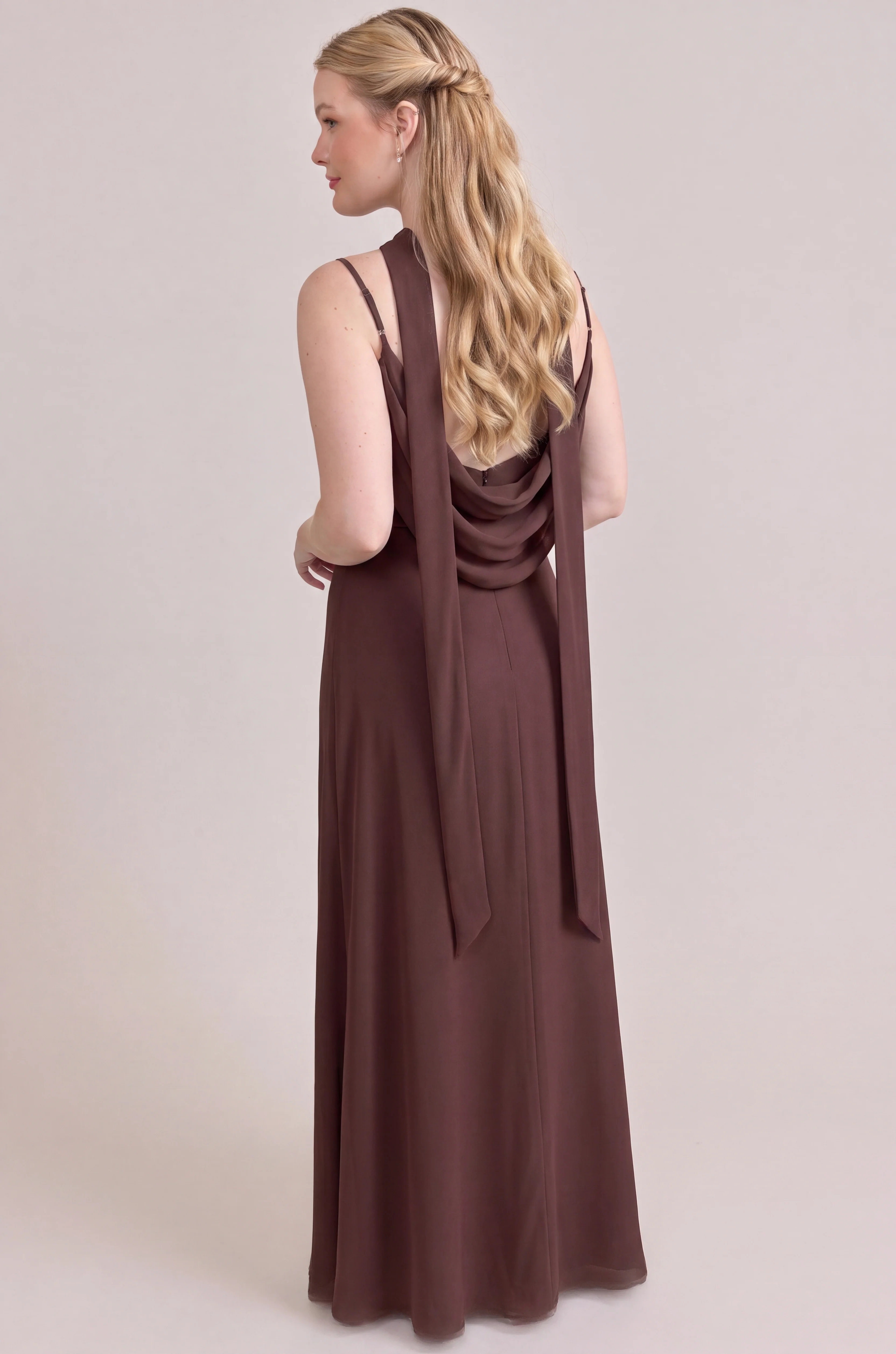 Chiffon Skinny Scarf | Made To Order - Image 148