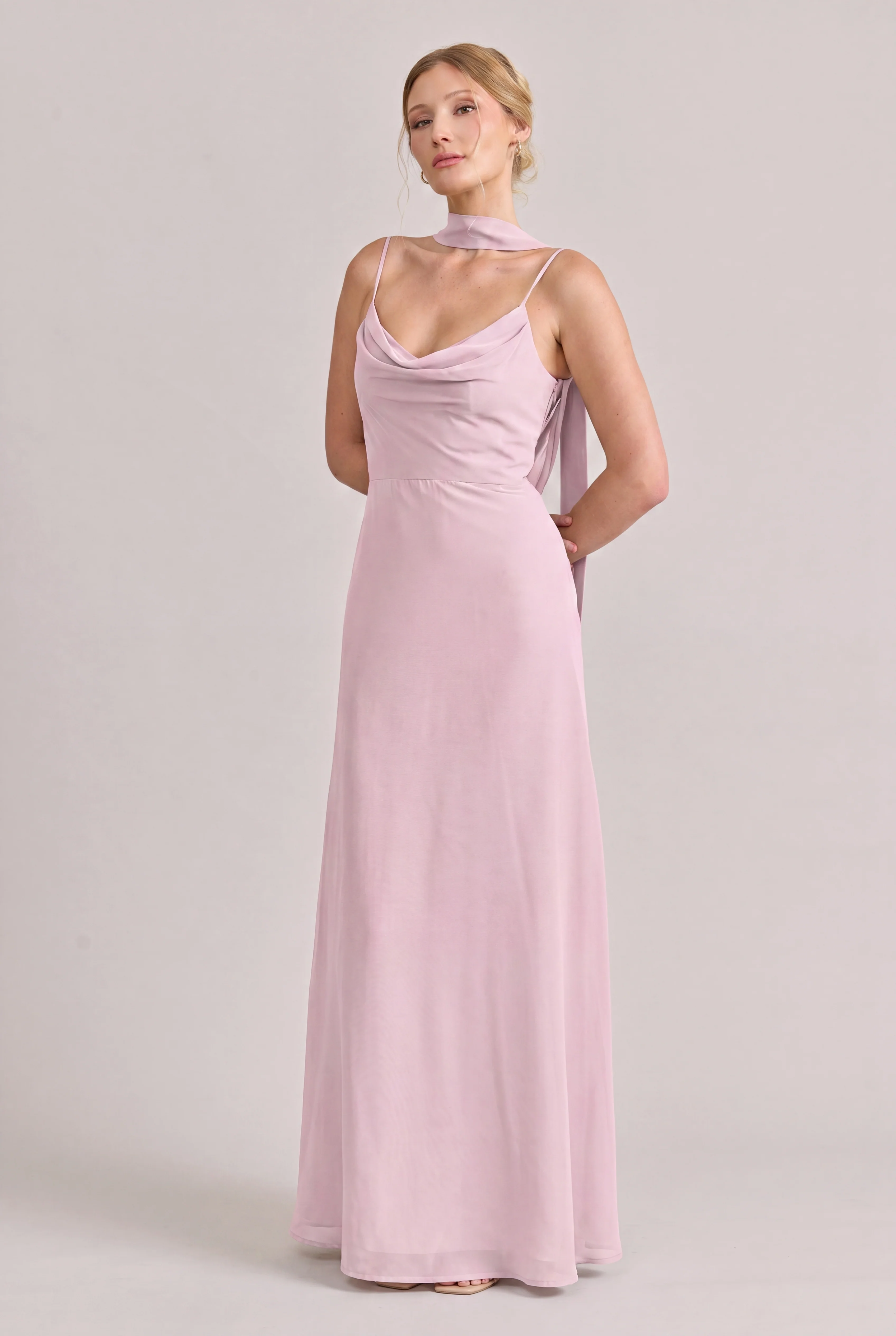 Chiffon Skinny Scarf | Made To Order - Image 149