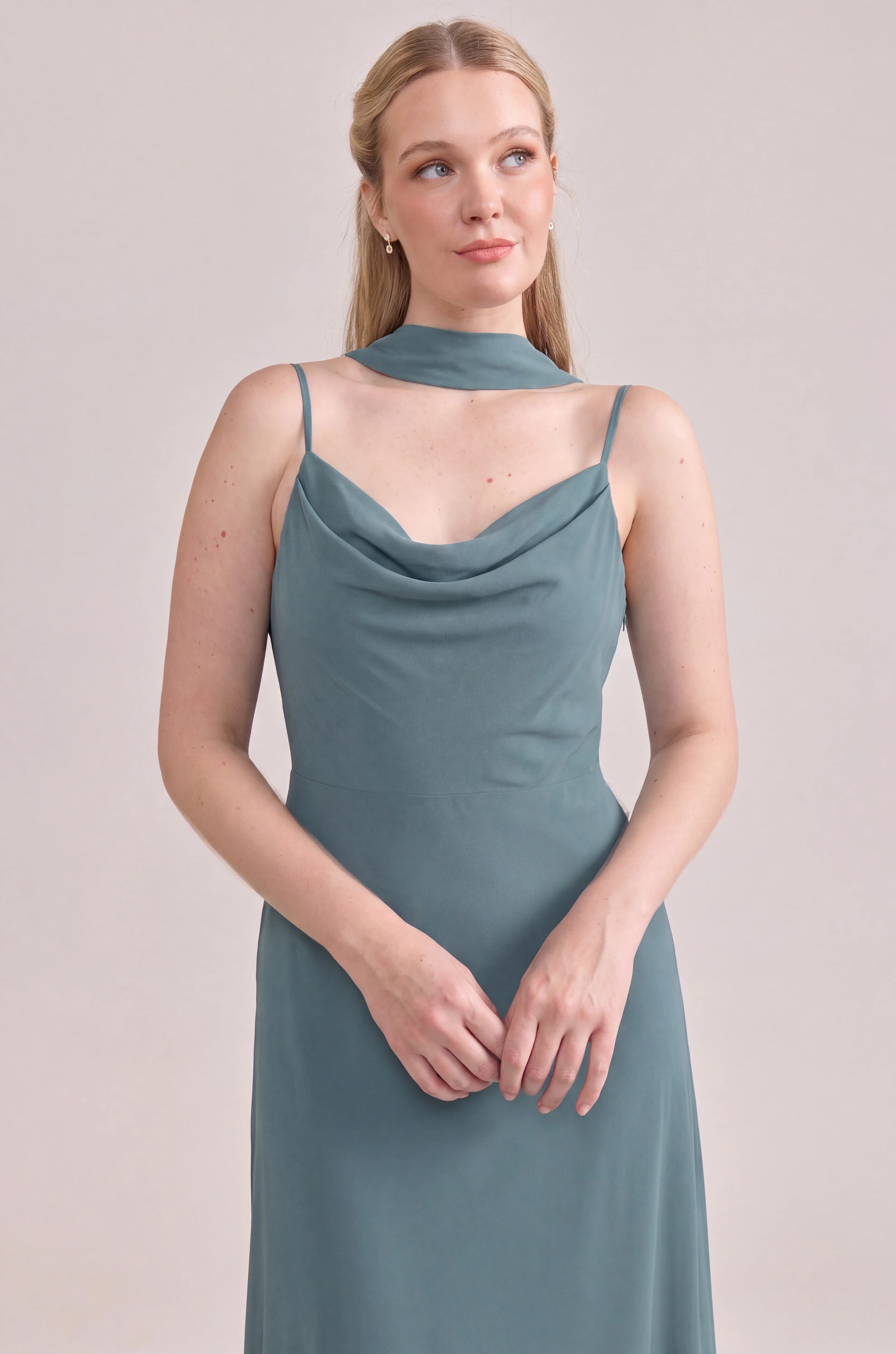 Chiffon Skinny Scarf | Made To Order - Image 151