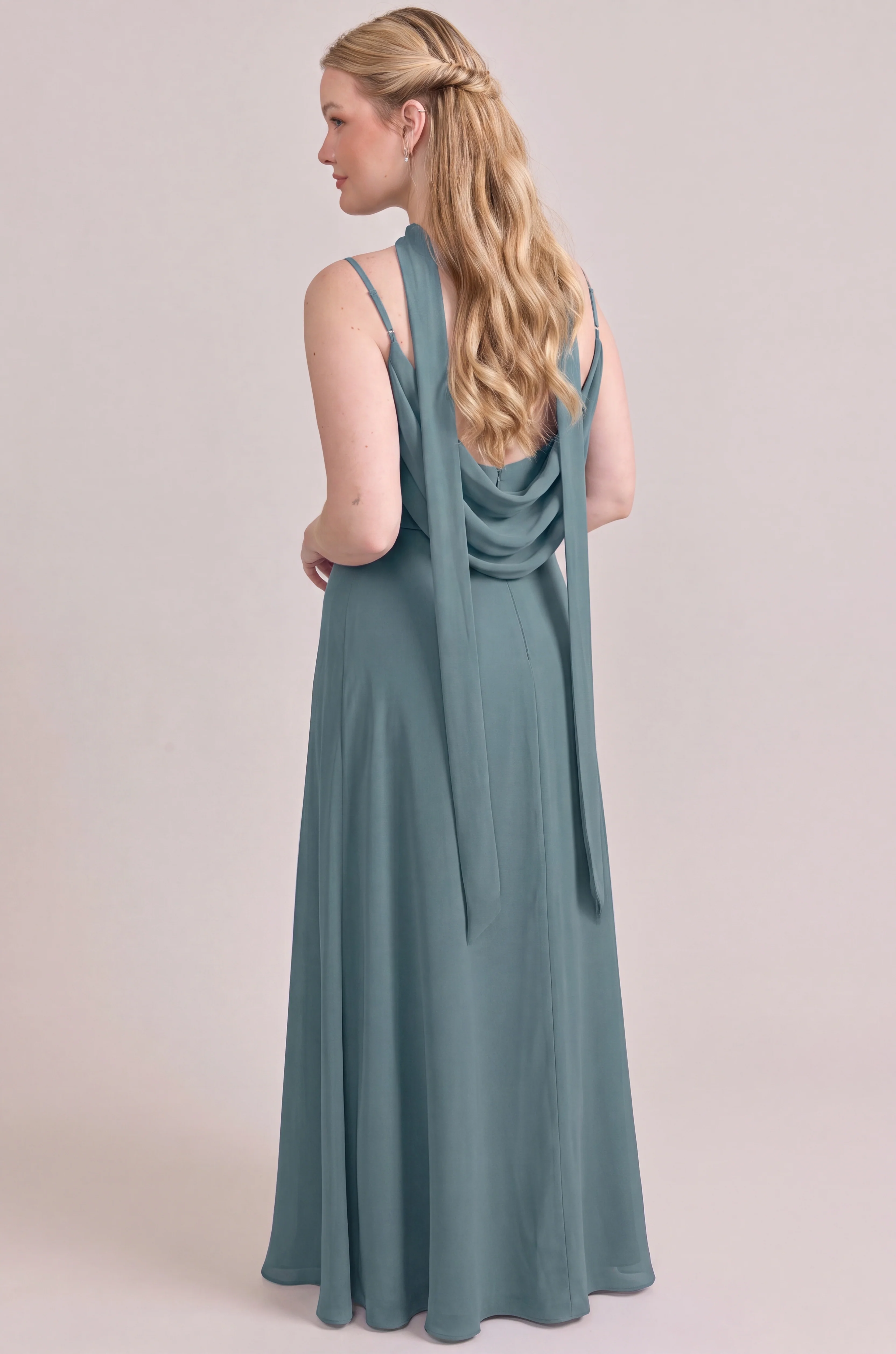 Chiffon Skinny Scarf | Made To Order - Image 153