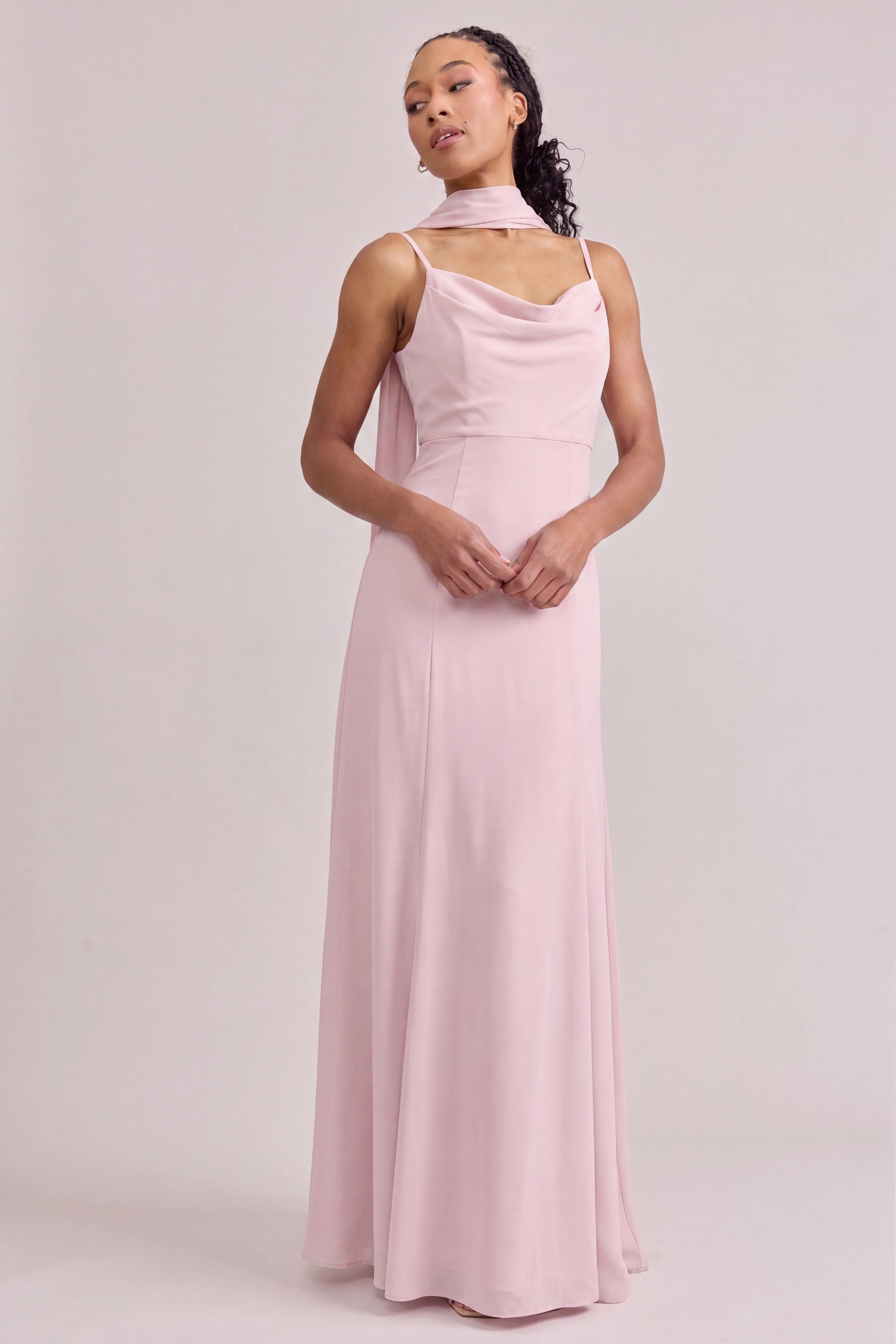 Chiffon Skinny Scarf | Made To Order - Image 168