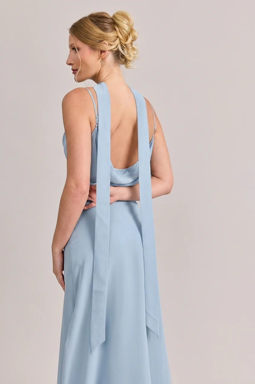 Chiffon Skinny Scarf | Made To Order - Image 19
