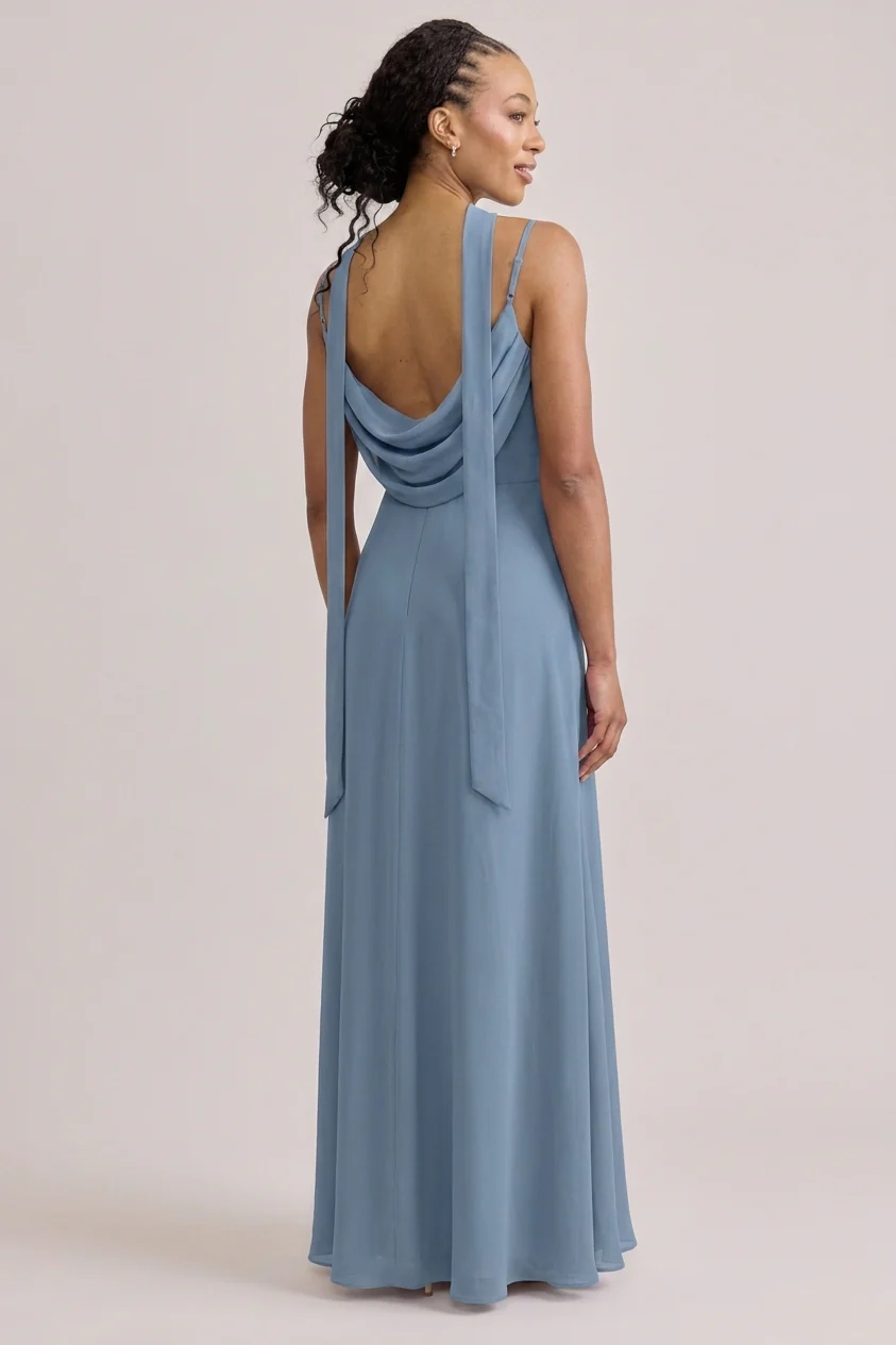 Chiffon Skinny Scarf | Made To Order - Image 26