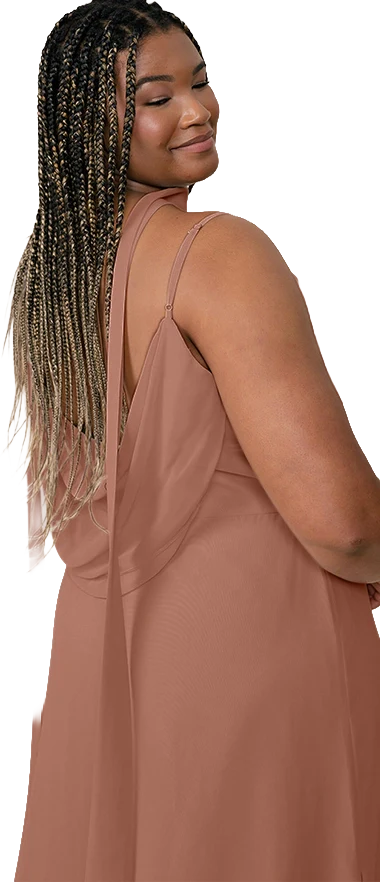 Chiffon Skinny Scarf | Made To Order - Image 45