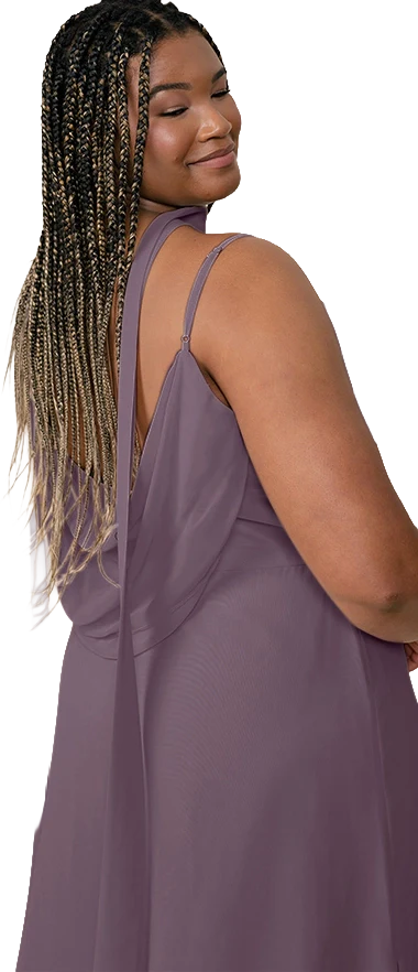 Chiffon Skinny Scarf | Made To Order - Image 47
