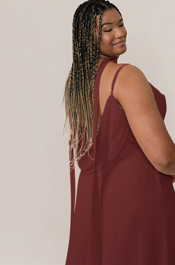 Chiffon Skinny Scarf | Made To Order - Image 5