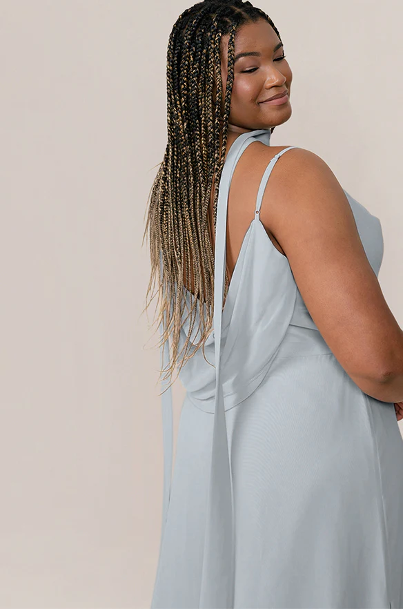 Chiffon Skinny Scarf | Made To Order - Image 7