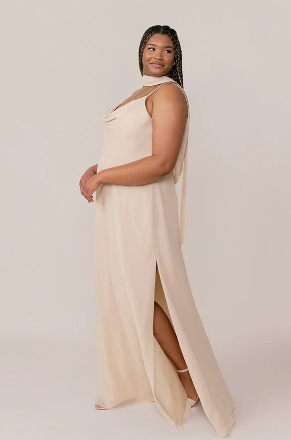Chiffon Skinny Scarf | Ready To Ship - Image 4