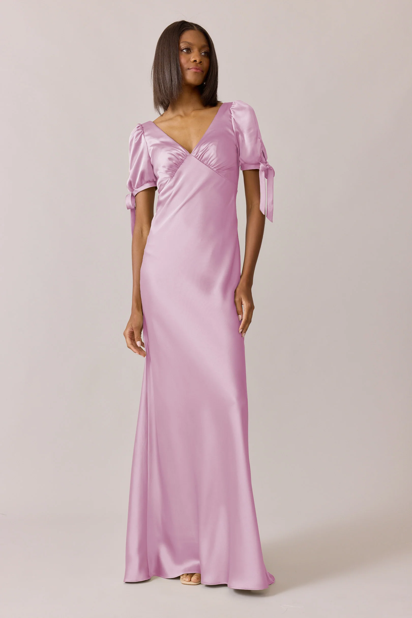 Daisy Satin Dress | Made To Order - Image 79