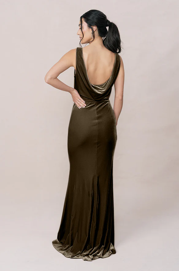Dakota Velvet Dress | Made To Order - Image 42