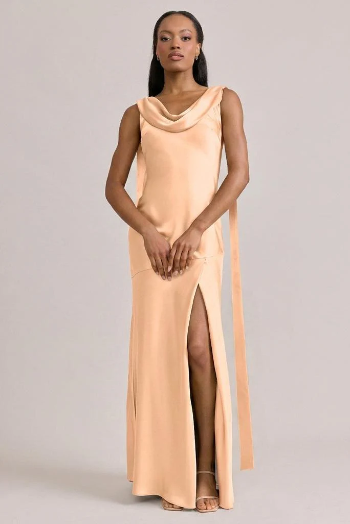 Dani Satin Dress | Made To Order - Image 101