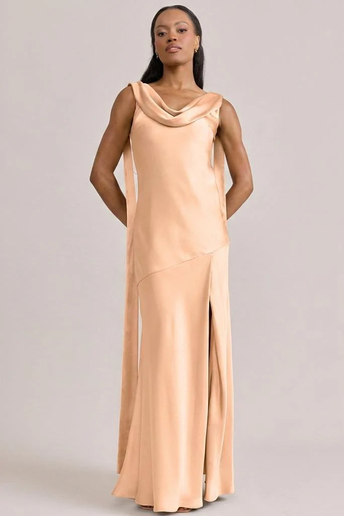 Dani Satin Dress | Made To Order - Image 103
