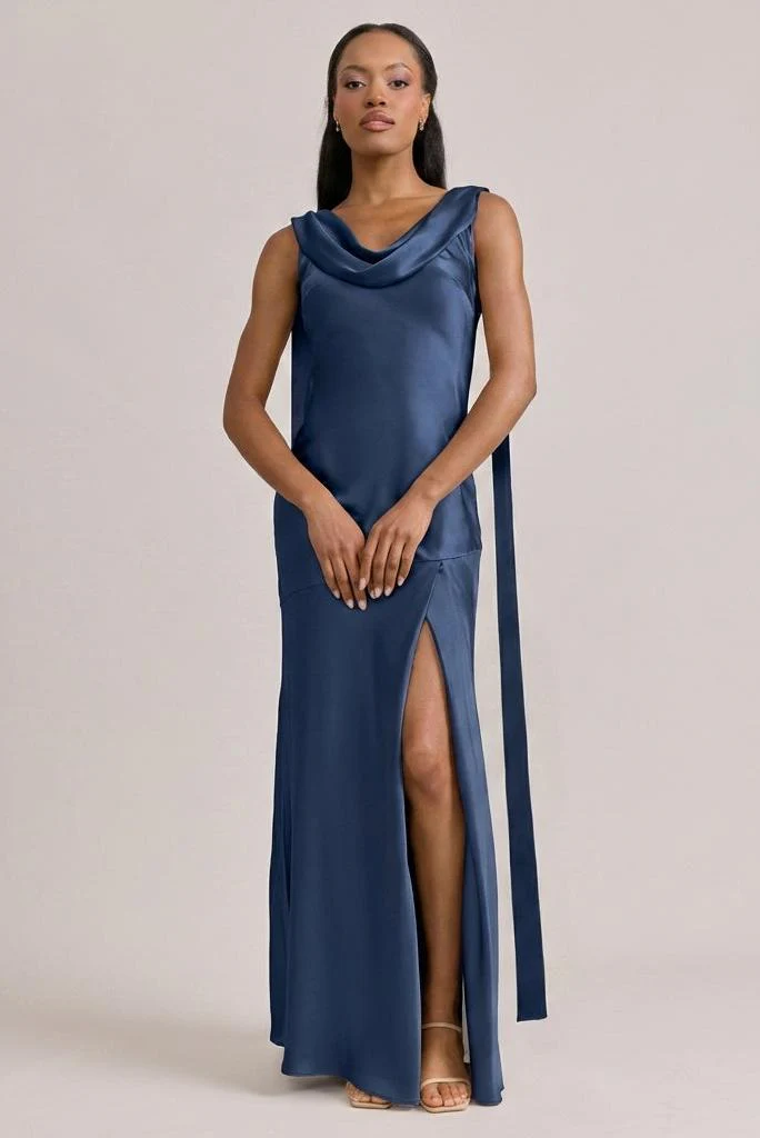 Dani Satin Dress | Made To Order - Image 118