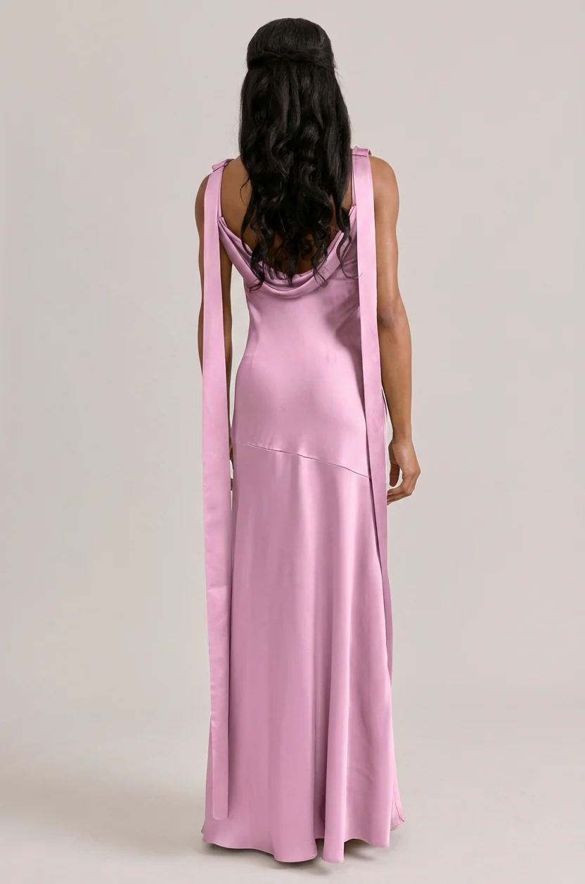 Dani Satin Dress | Made To Order - Image 123