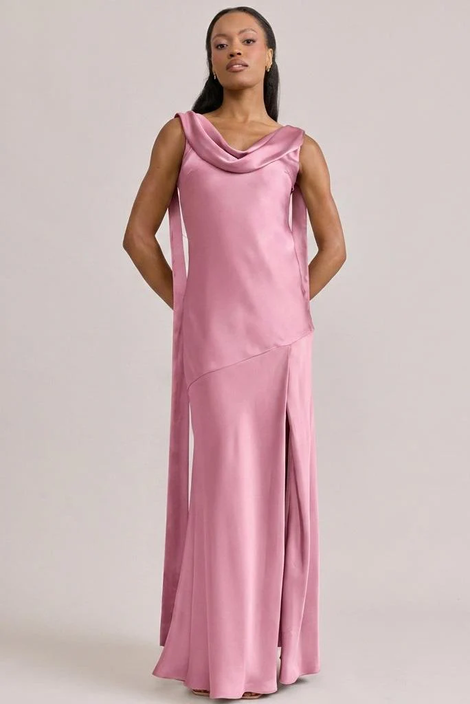 Dani Satin Dress | Made To Order - Image 132