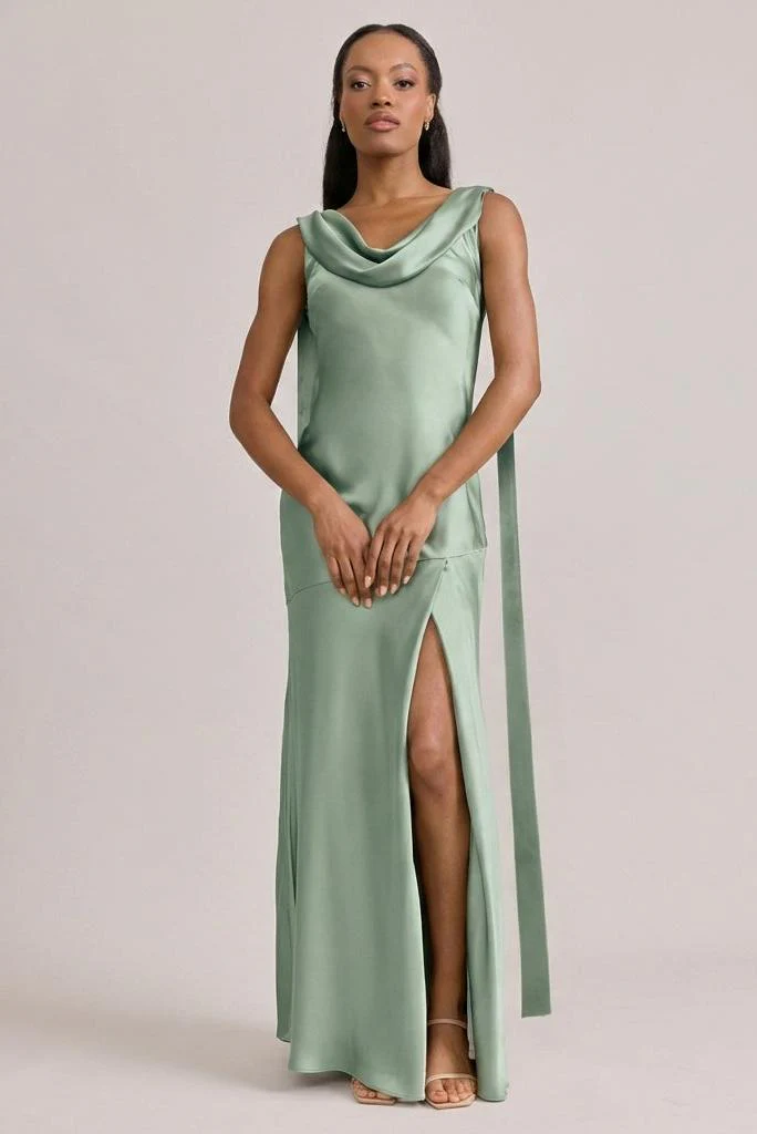 Dani Satin Dress | Made To Order - Image 136