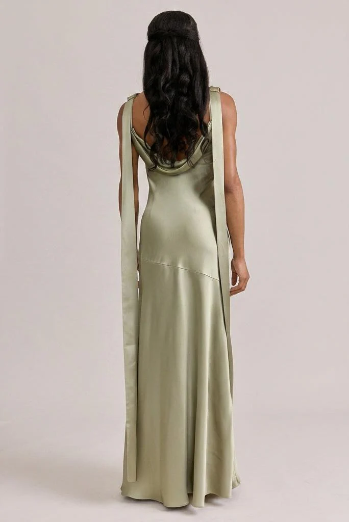 Dani Satin Dress | Made To Order - Image 140