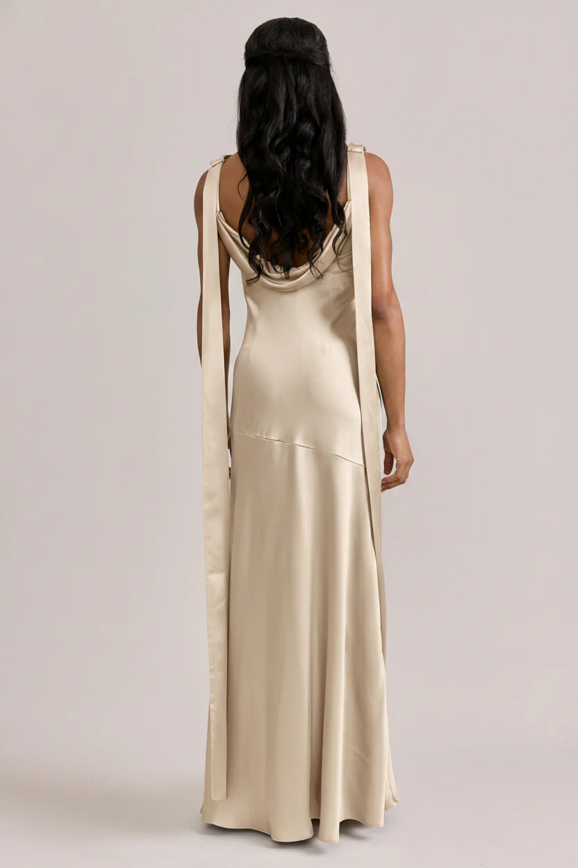 Dani Satin Dress | Made To Order - Image 146