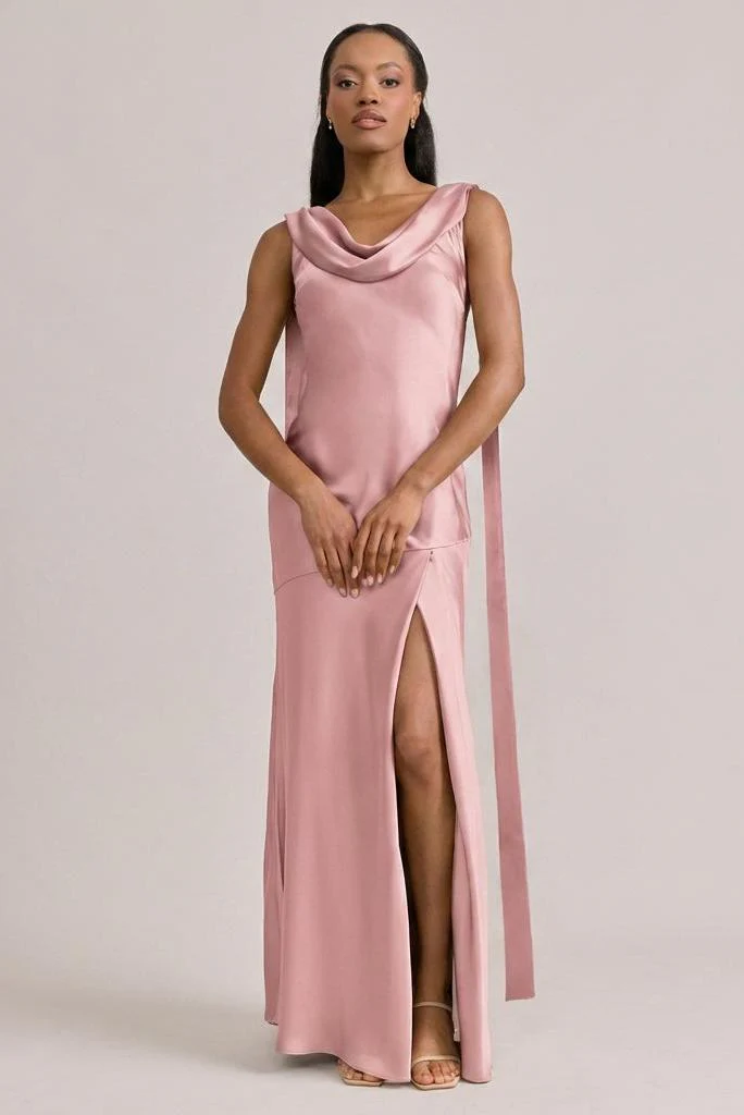 Dani Satin Dress | Made To Order - Image 15