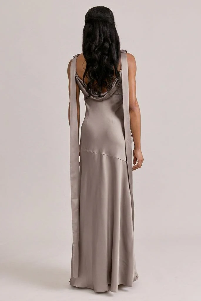 Dani Satin Dress | Made To Order - Image 152