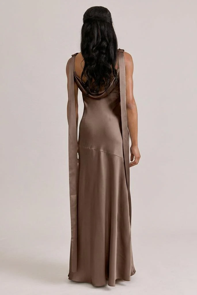 Dani Satin Dress | Made To Order - Image 164