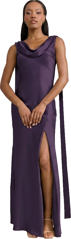 Dani Satin Dress | Made To Order - Image 178