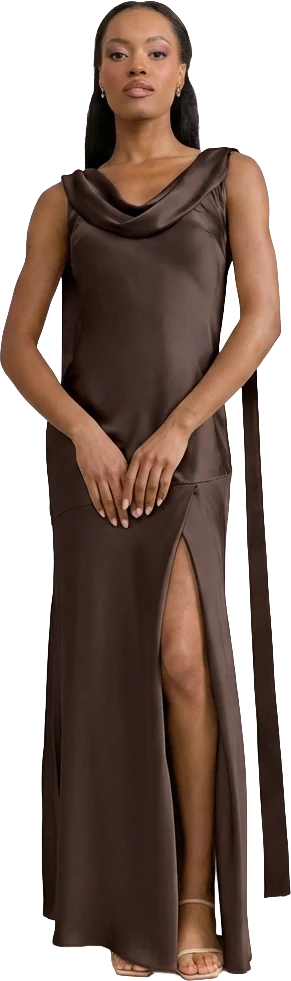 Dani Satin Dress | Made To Order - Image 179
